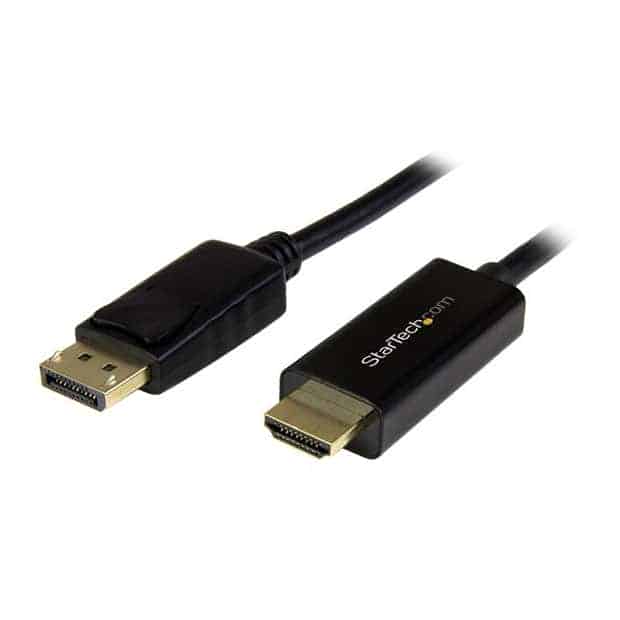 (image for) StarTech.com 300cm DP to HDMI Adapter Cable